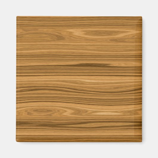 Elegant Wood Magneet (Voorkant)