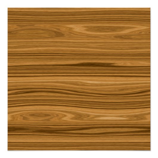 Elegant Wood Perfect Poster (Voorkant)