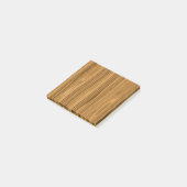 Elegant Wood Post-it® Notes (Schuin)