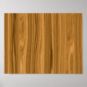 Elegant Wood Poster (Voorkant)
