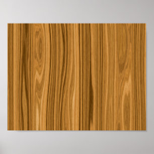 Elegant Wood Poster