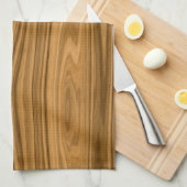 Elegant Wood Theedoek (Quarter Fold)