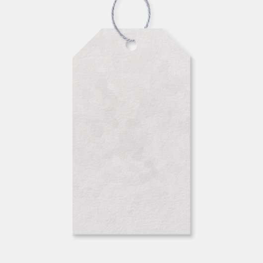 Elegant Wooden Cross met roze bloemen Dank je wel Cadeaulabel (Achterkant)