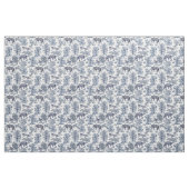 Elegant  Woodland Animal Blue Toile Pattern Stof (Yard (91,4 cm))