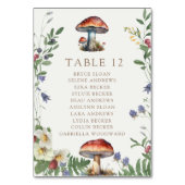 Elegant Woodland | Forest Wedding Kaart (Achterkant)