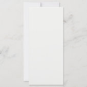 Elegant Woodland | Forest Wedding Menu (Achterkant)