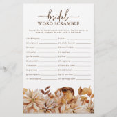 Elegant Word Scramble spel (Voorkant)