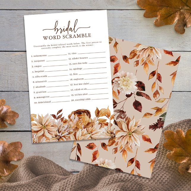 Elegant Word Scramble spel (Elegant Word Scramble Game
)