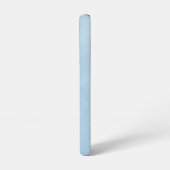 Elegant Wreath Monogram | Blauw Samsung Galaxy Hoesje (Linkerkant)