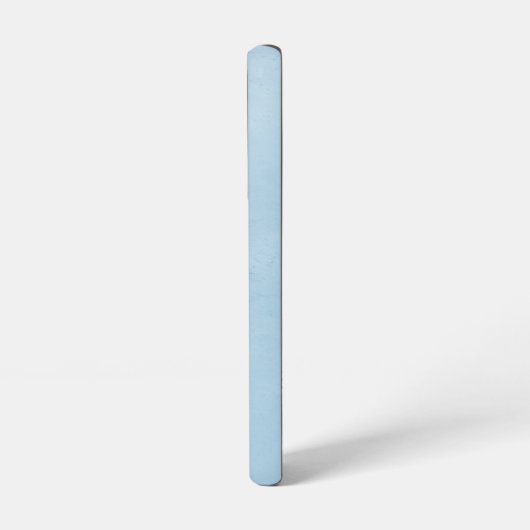 Elegant Wreath Monogram | Blauw Samsung Galaxy Hoesje (Linkerkant)