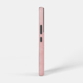 Elegant Wreath Monogram | Roze Samsung Galaxy Hoesje (Rechterkant)