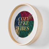 Elegant Wrist Watch with "Cozy Luxe Vibes" Design  (Hoek)