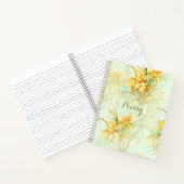 Elegant Yellow Daffodils Poetry Notitieboek (Binnen)