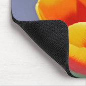Elegant Yellow en Red Tulip Muismat (Hoek)