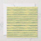 Elegant Yellow Gold Floral Bridesmaid-voorstel Kaart (Achterkant)