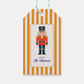 Elegant Yellow Old Money Cadeaulabel (Achterkant)