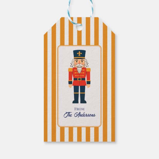 Elegant Yellow Old Money Cadeaulabel (Achterkant)