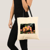 Elegant Yellow Roses Canvas tas (Voorkant (product))