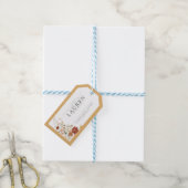 Elegant Yellow Wilde Vrijgezellenfeest No Wrap Cadeaulabel (Met Touw)