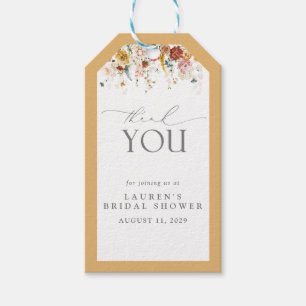 Elegant Yellow Wilde Vrijgezellenfeest Personal Cadeaulabel