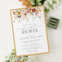 Elegant Yellow Wilde Waterverf Vrijgezellenfeest