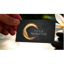 Elegant YOGA Black & Gold ZEN symbool gloed licht