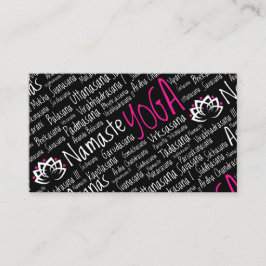 Elegant Yoga Center / Yoga Business / Teacher's Visitekaartje