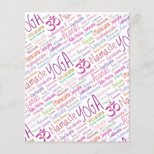 Elegant Yoga Flyer (Voorkant)