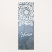 Elegant YOGA Meditation Instructor Mandala Floral Yogamat (Voorkant)