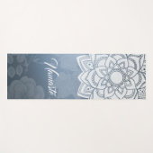 Elegant YOGA Meditation Instructor Mandala Floral Yogamat (Voorkant (horizontaal))