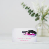 Elegant Yoga Meditation Wellness Visitekaartje (Staand voorkant)