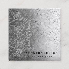 Elegant Yoga Vierkante Visitekaartje