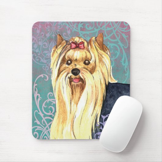 Elegant Yorkie Muismat (Met muis)