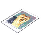 Elegant Yorkie Notitieboek (Linkerzijde)