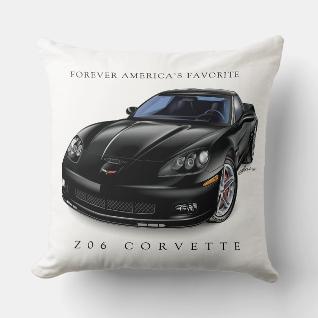 ELEGANT Z-06 VETTE ILLUSTRATIE KUSSEN (Voorkant)