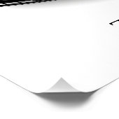 ELEGANT Z-06 VETTE ILLUSTRATIE PERFECT POSTER (Hoek)