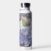 Elegant zacht licht paarse bloemen waterfles (Rechts)