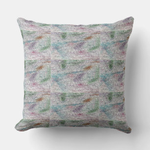 Elegant, zacht, warm, kras en pastel Pillow Kussen