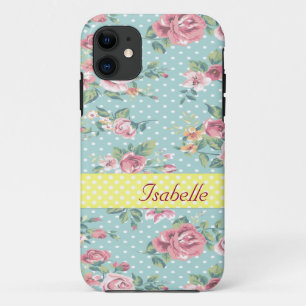 Elegant zachte bloem Case-Mate iPhone case