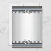 Elegant zakelijk evenement kaart (Achterkant)