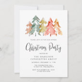 Elegant zakelijk kerstfeest kaart (Voorkant)