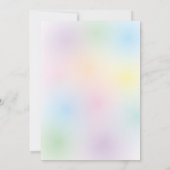 Elegant zal je mijn bridesmaïde-medium zijn kaart (Achterkant)