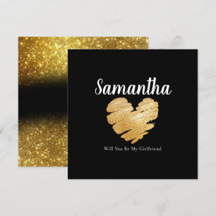 Elegant zal je mijn Vriendin/vriend Kaart zijn