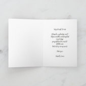 Elegant zal jij mijn Bridesmaid Kaart zijn (Binnen)