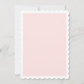 Elegant ze bindt het knoop Vrijgezellenfeest Kaart (Achterkant)