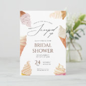 Elegant ze is geschept op Vrijgezellenfeest Kaart (Staand voorkant)