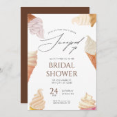 Elegant ze is geschept op Vrijgezellenfeest Kaart (Voorkant / Achterkant)