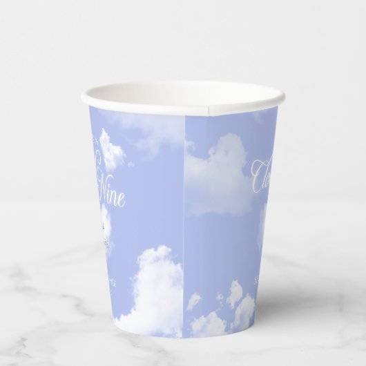 Elegant Ze is op Cloud Nine Vrijgezellenfeest Part Papieren Bekers (Rechts)