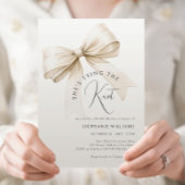 Elegant Ze is Tying the Knot Vrijgezellenfeest Kaart