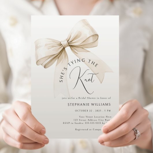 Elegant Ze is Tying the Knot Vrijgezellenfeest Kaart